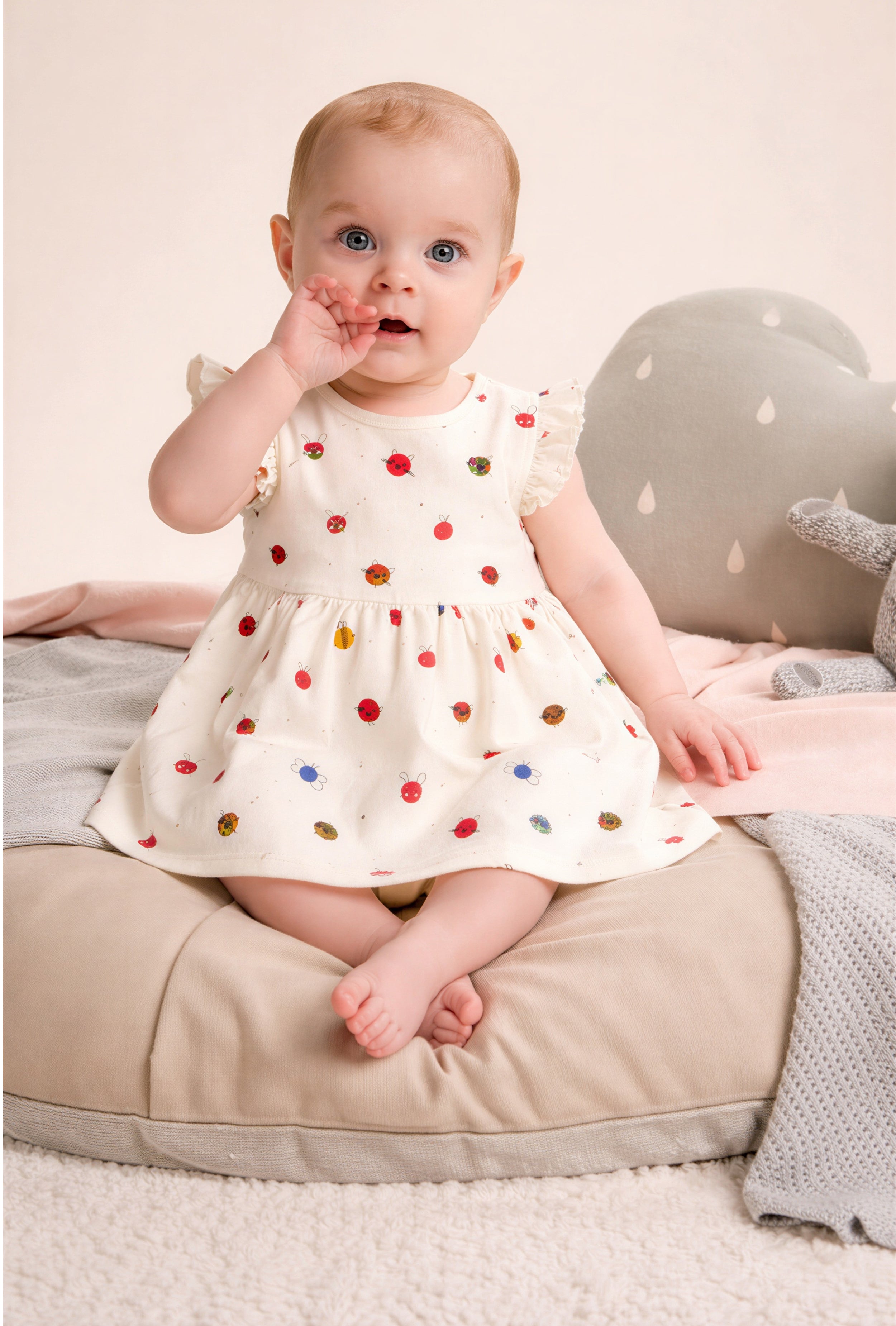 Nuberry Girls Frocks – Pack of 2 | Soft, Gentle & Made for Everyday Smiles