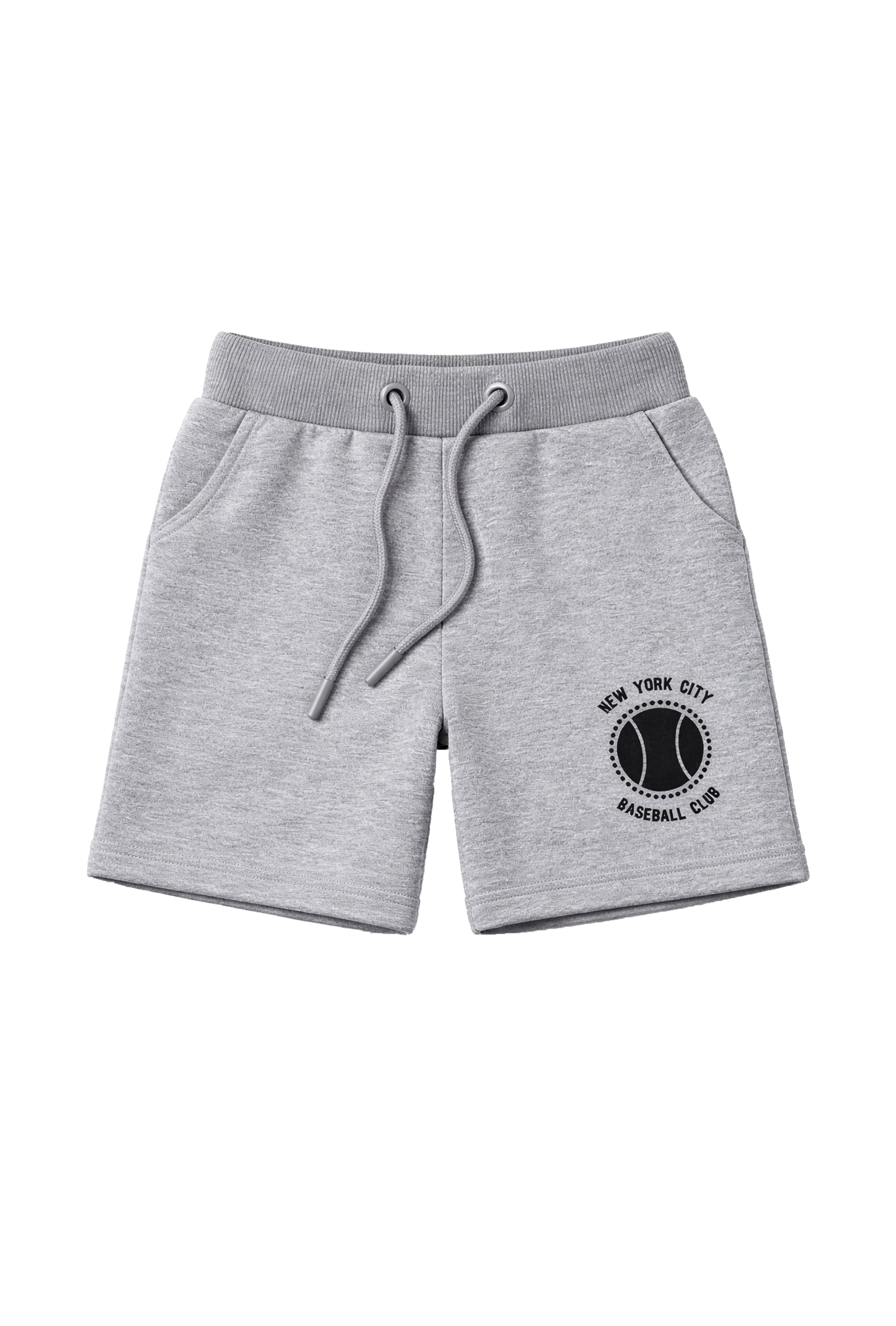 Nuberry Boys Shorts | Soft, Playful & Everyday Comfort | Grey