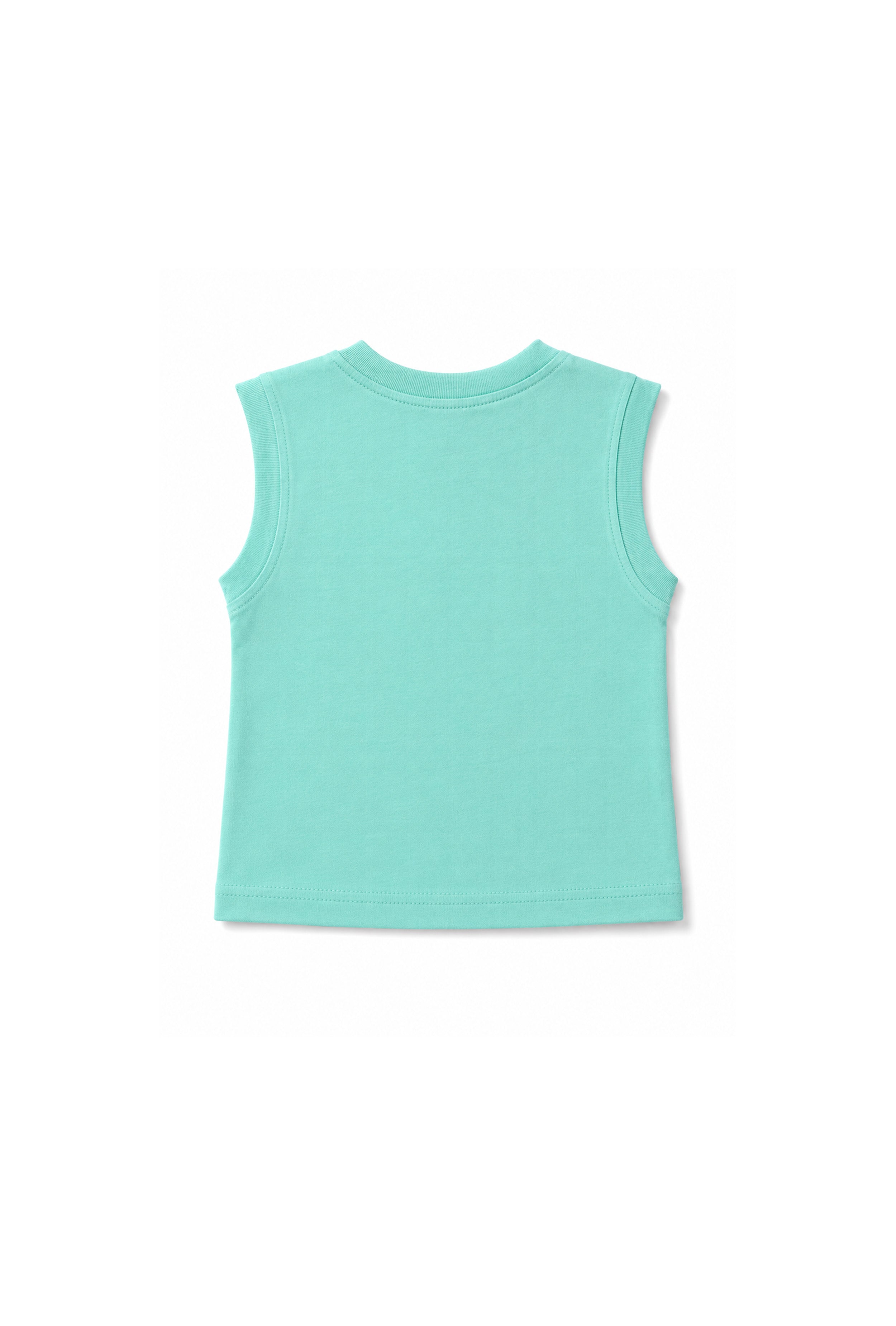 Nuberry Boys Sleeveless Co-ord Set | Soft & Breathable