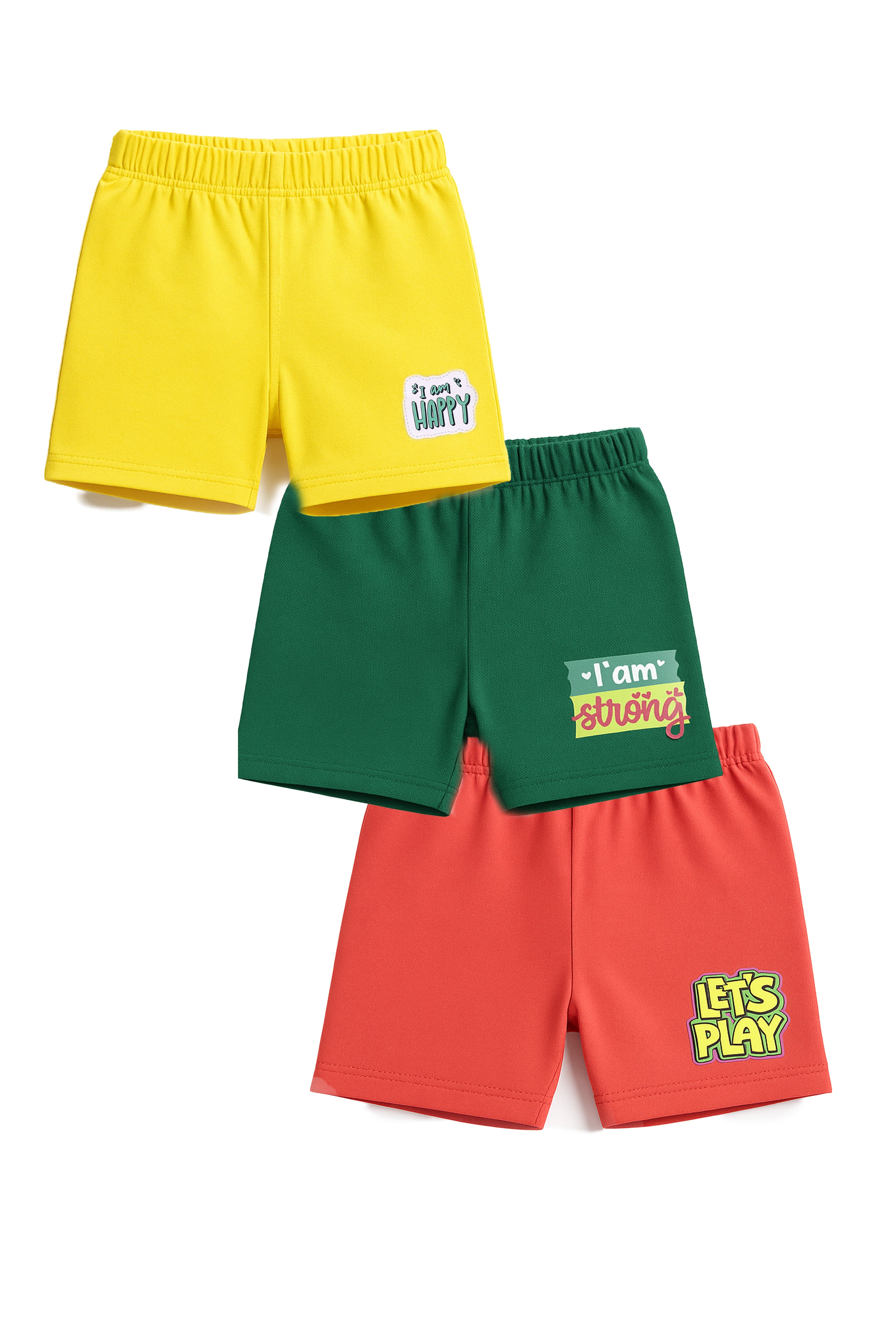 Nuberry Boys Shorts Combo Set of 3