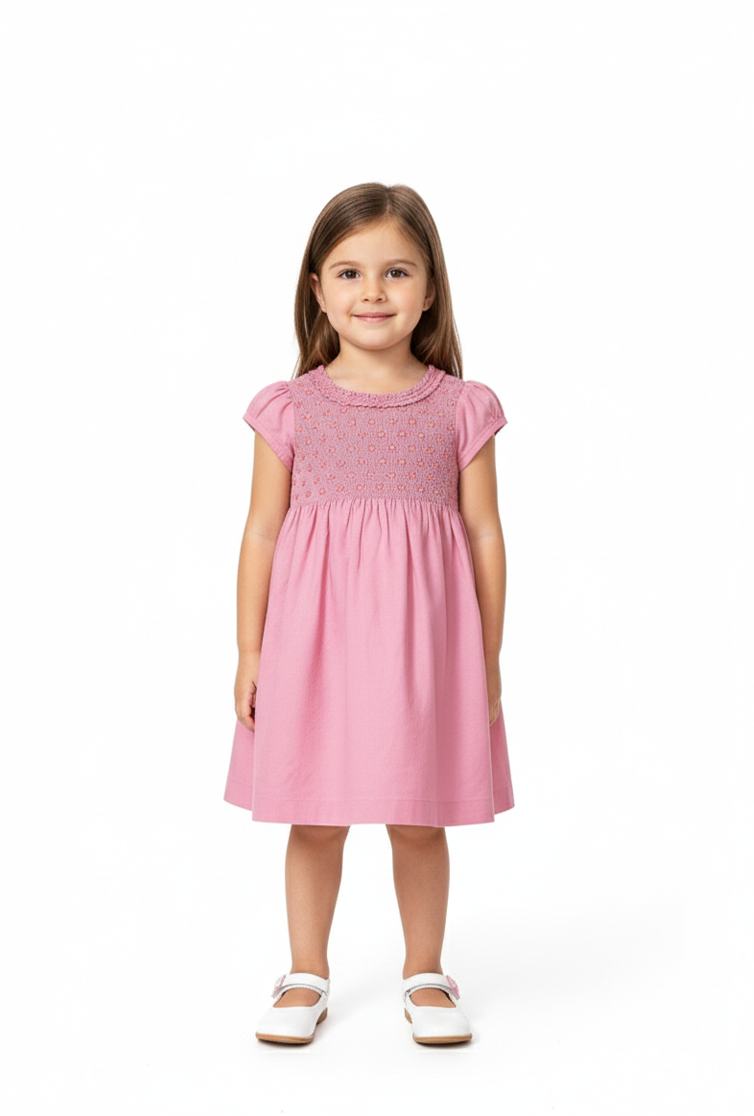 NUBERRY GIRL SMOCKING DRESS