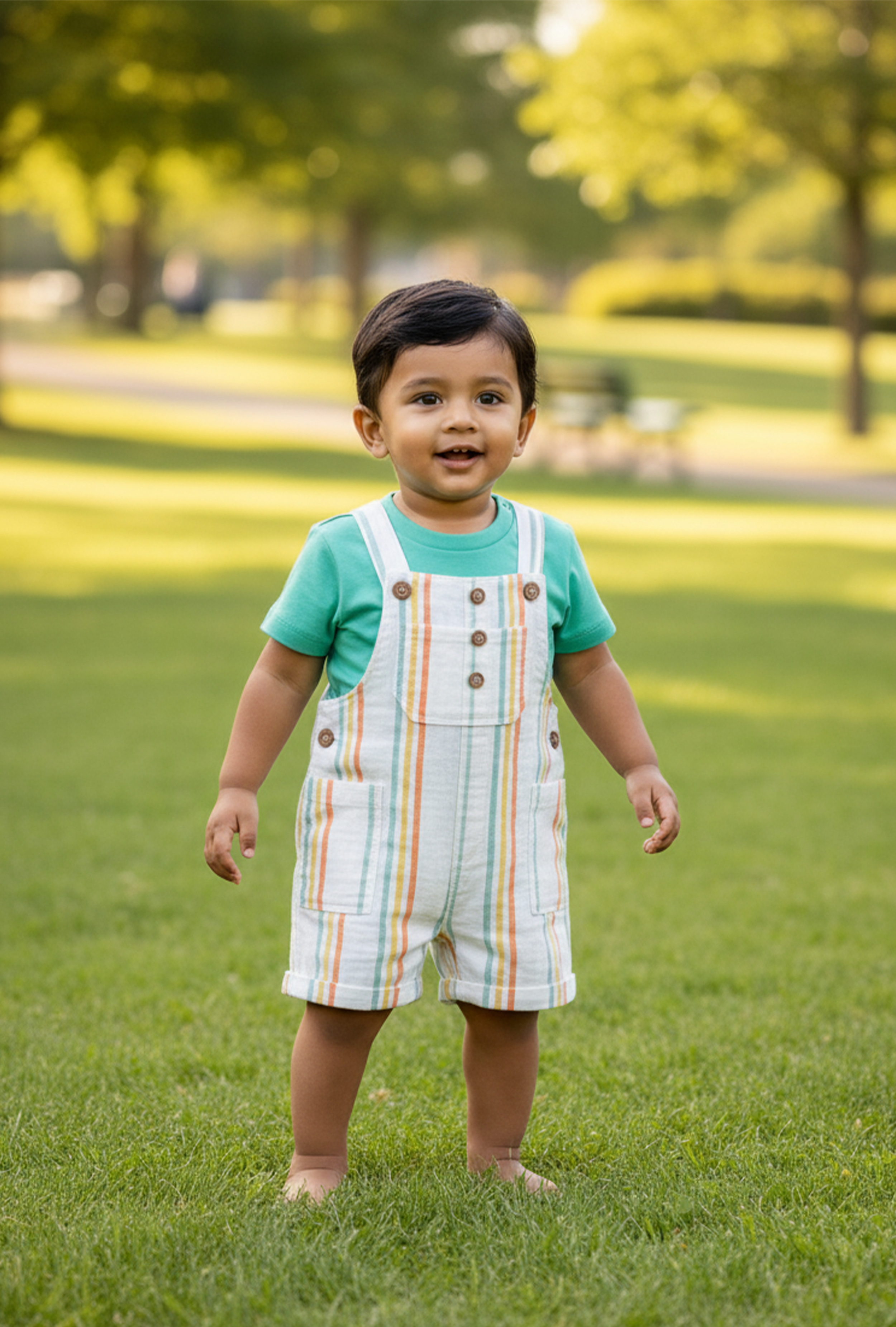 Nuberry Boys Dungaree Set