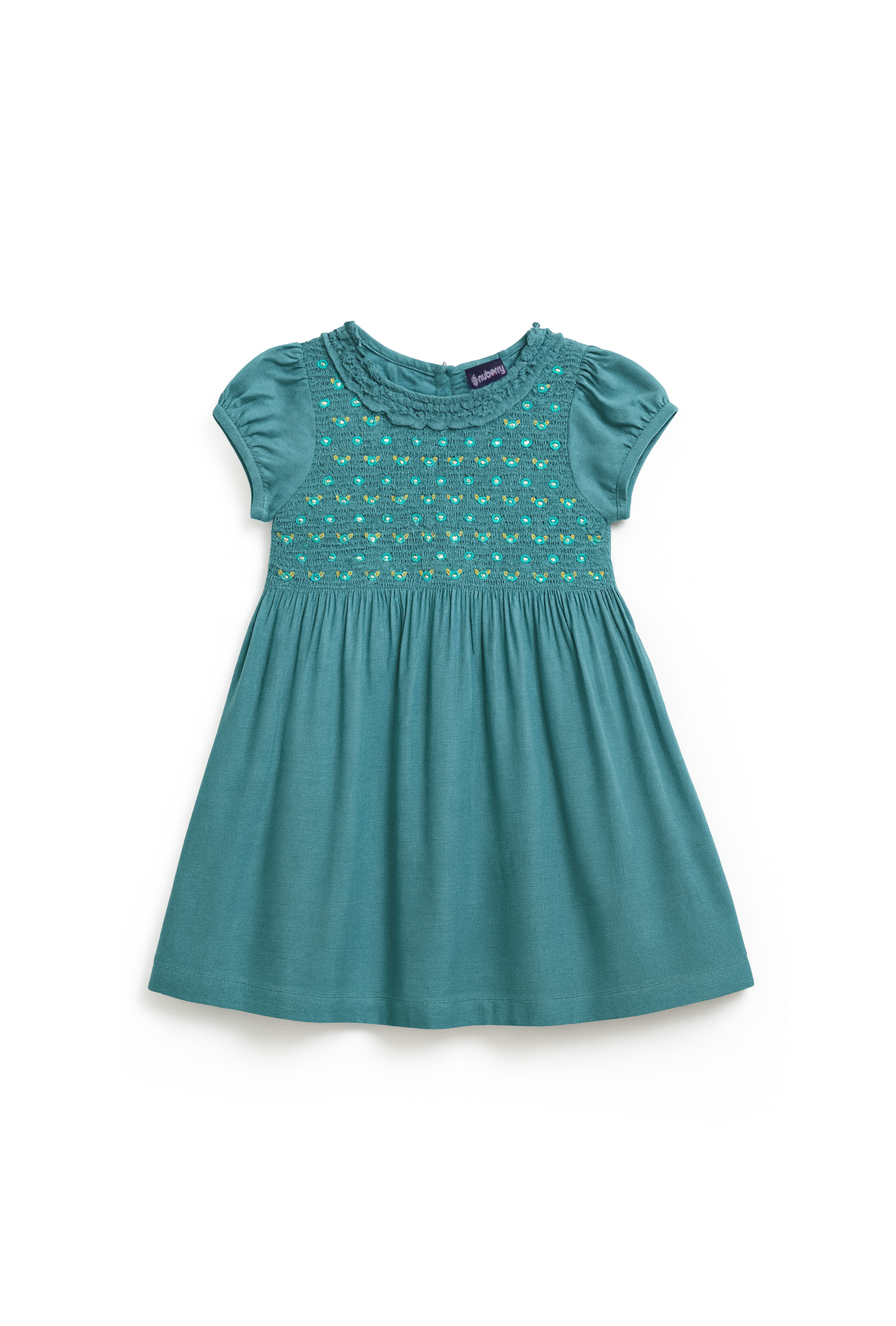 NUBERRY GIRL SMOCKING DRESS