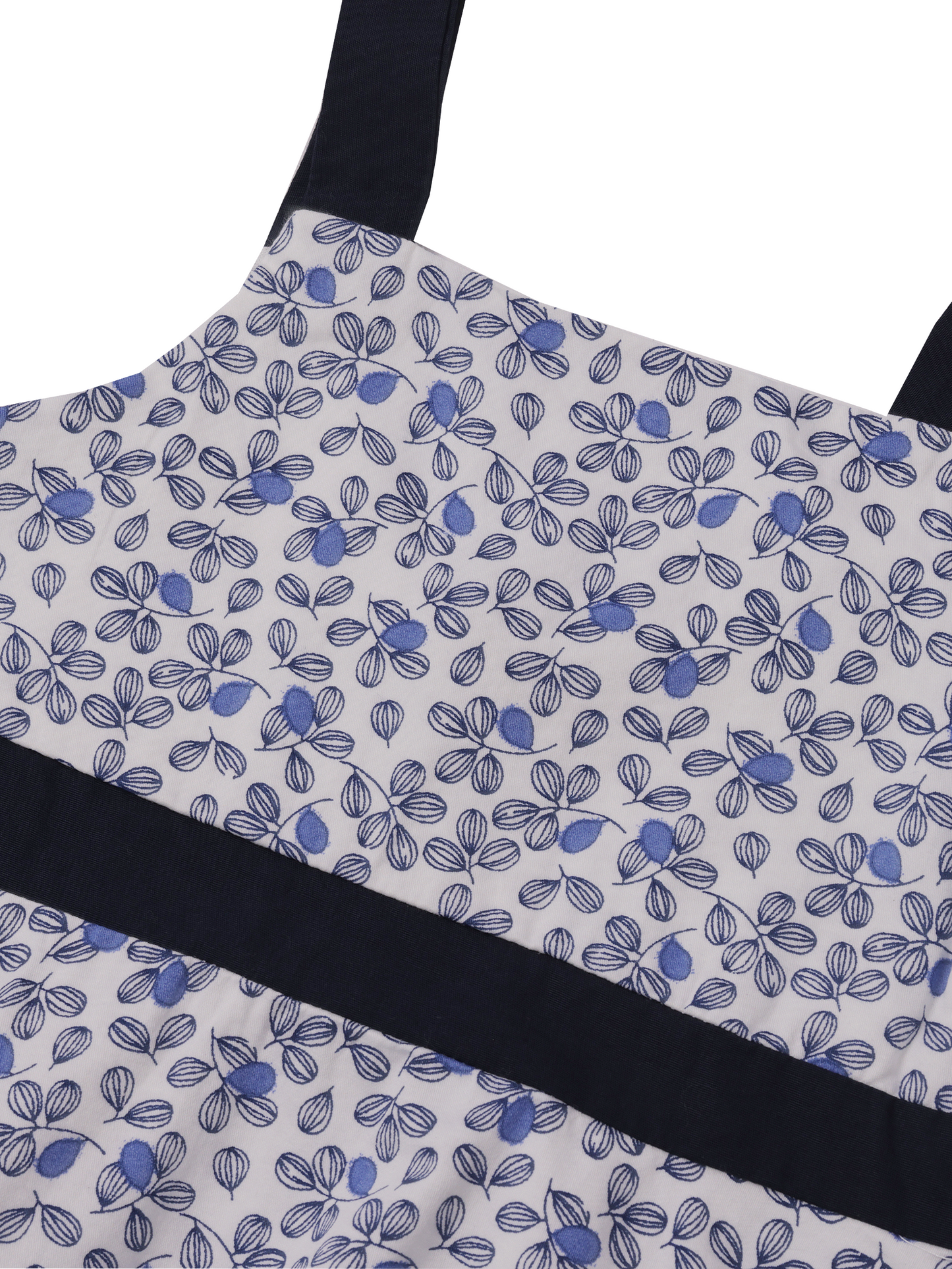 Blue Girls A-Line Printed Dress