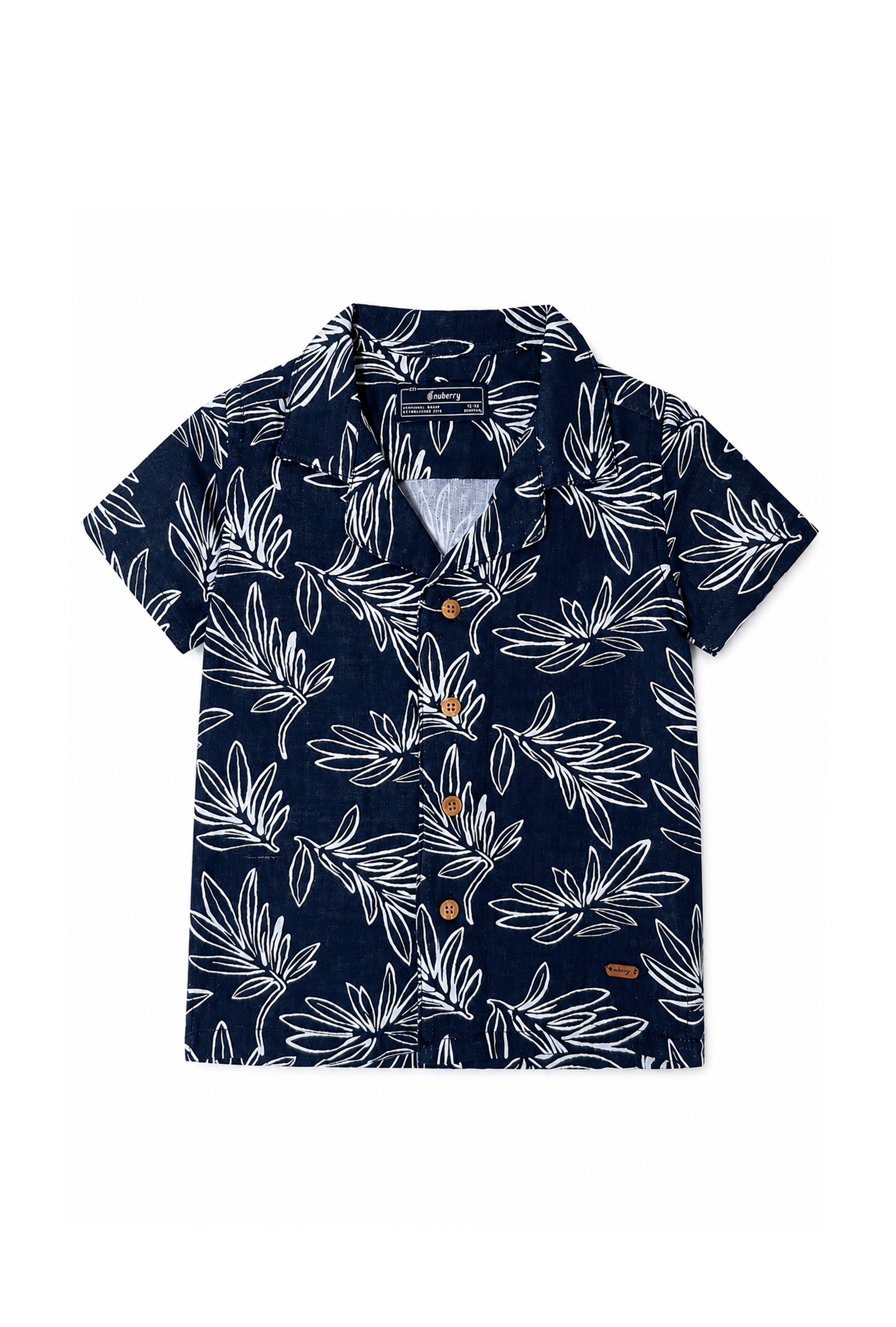 Nuberry Boys Half Sleeve Shirt | Smart Style for Every Special Moment