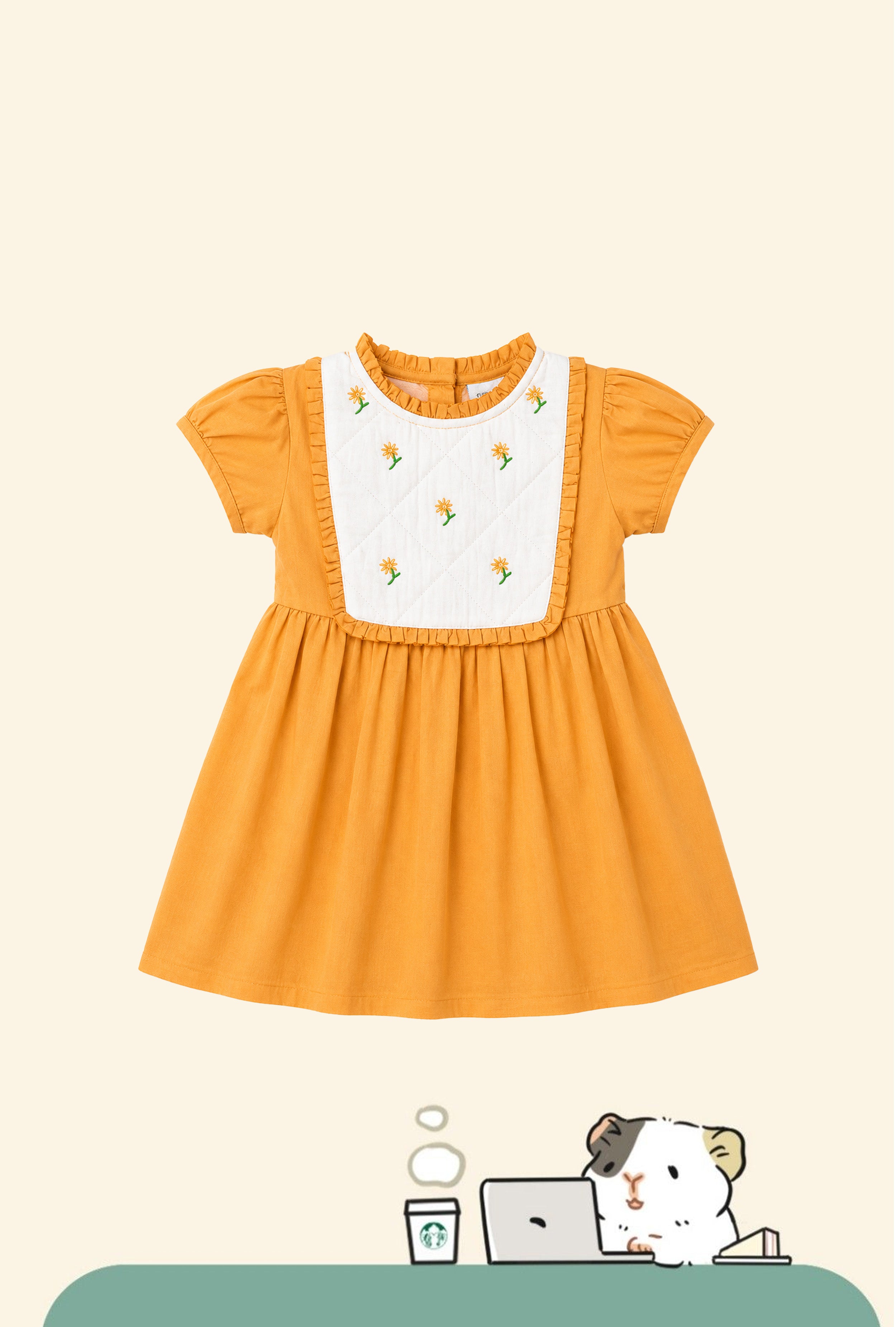 Soft Cotton Party Dress | Stylish Comfort for Every Special Occasion