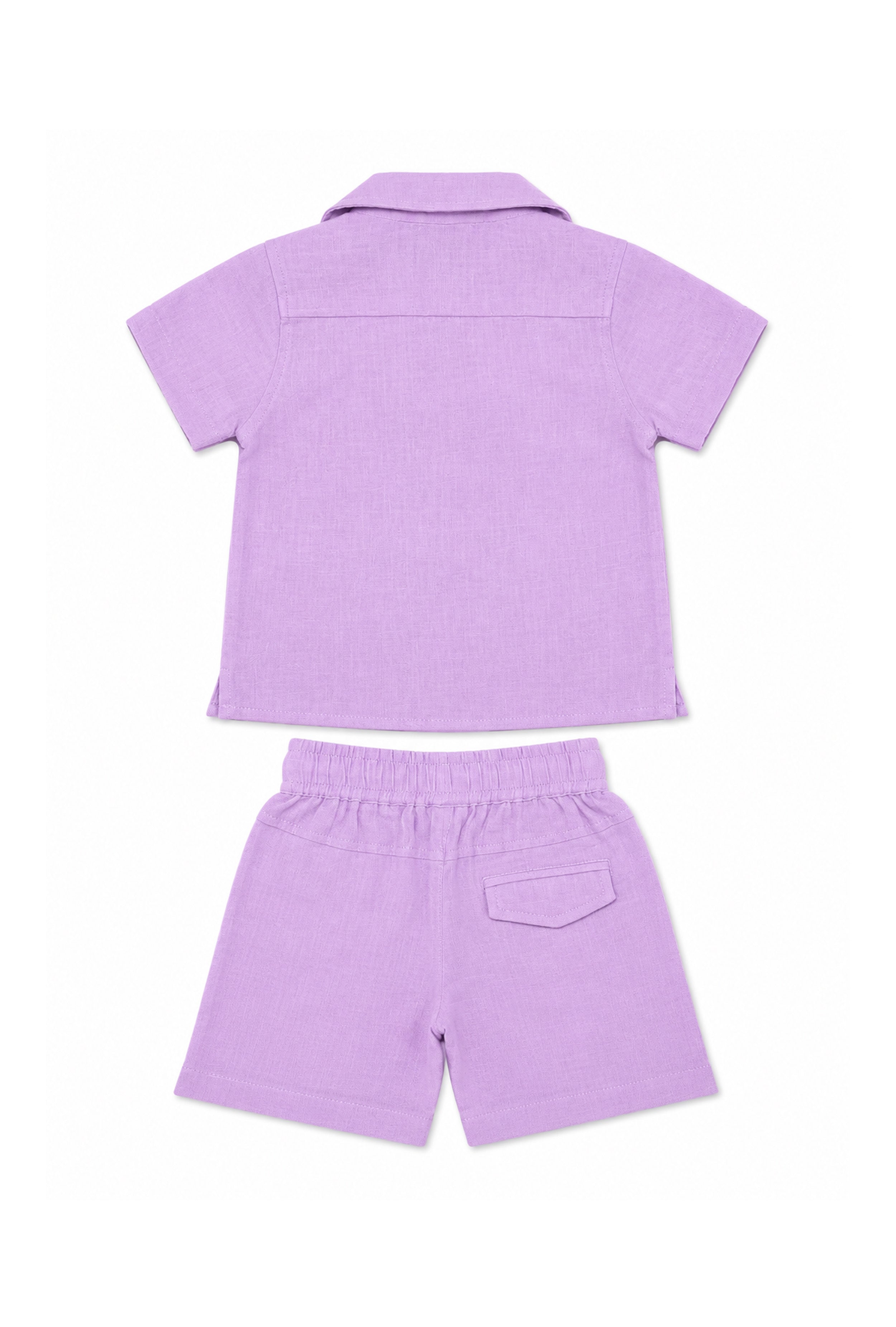 Nuberry Muslin Jabla Half Sleeve & Shorts | Soft Hugs for Your Little One