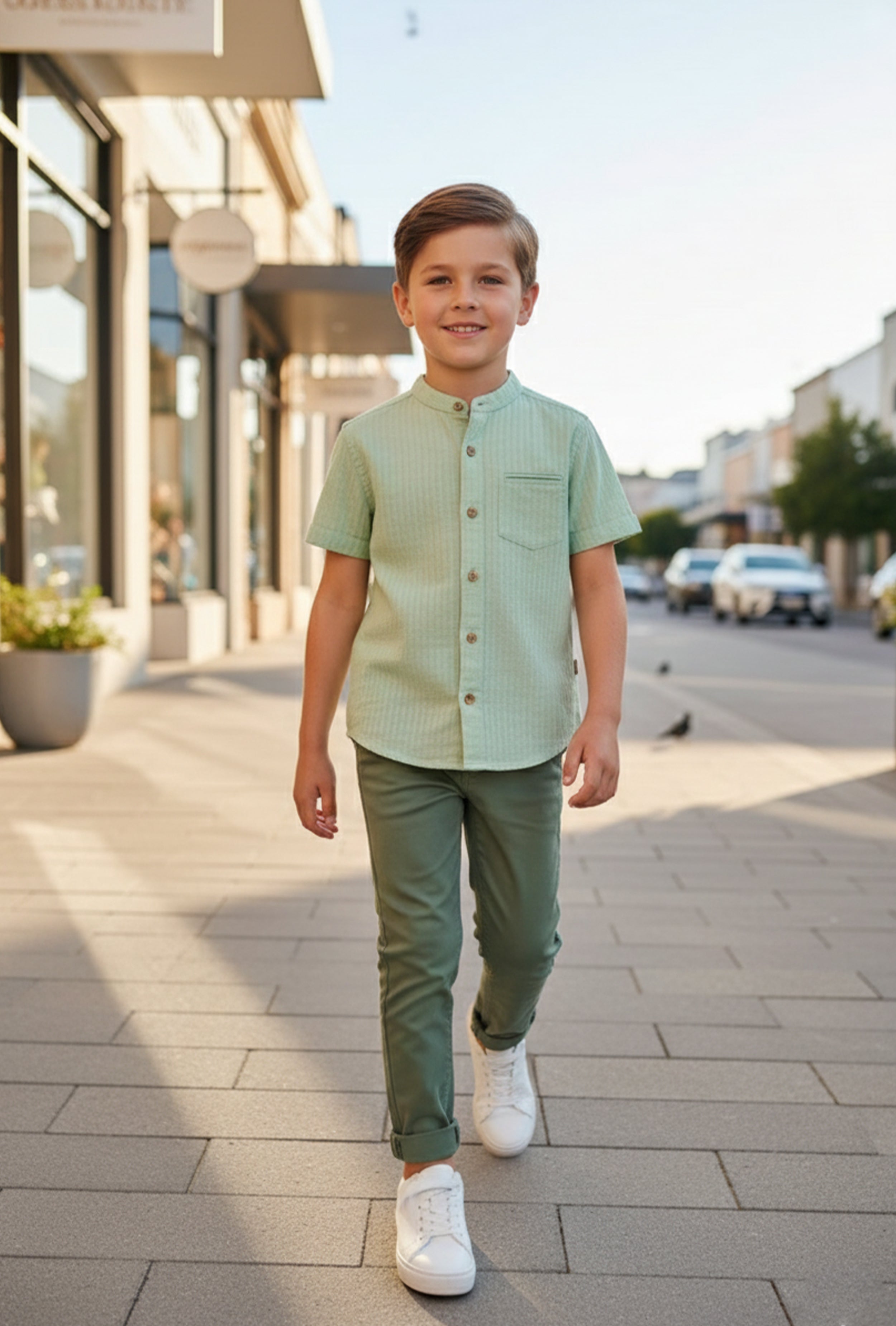 Nuberry Boys Shirt – Half Sleeve