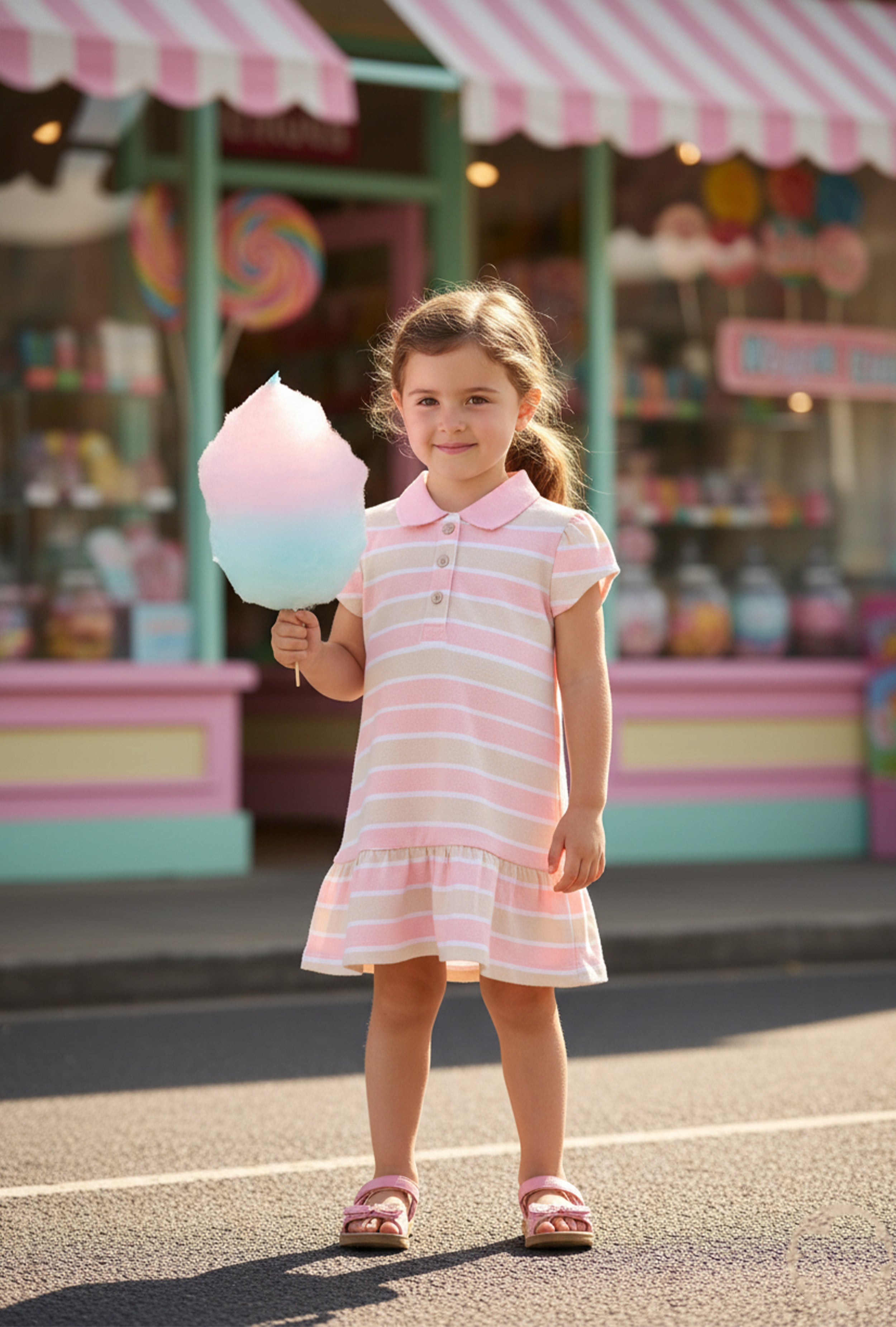 Nuberry Kids Girl Polo Dress