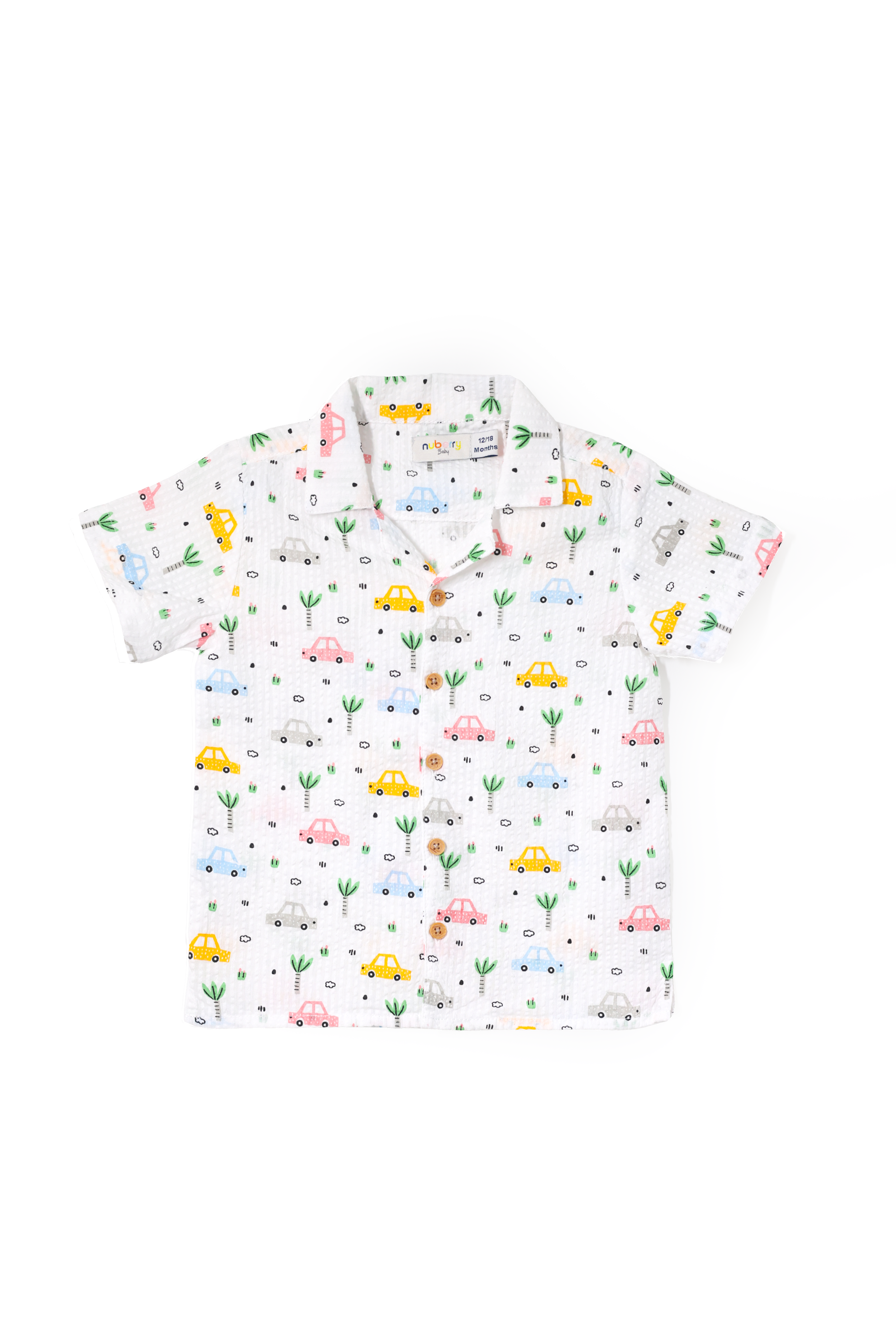 NUBERRY BABY KIDS BOY-SHIRT-HALF SLEEVE