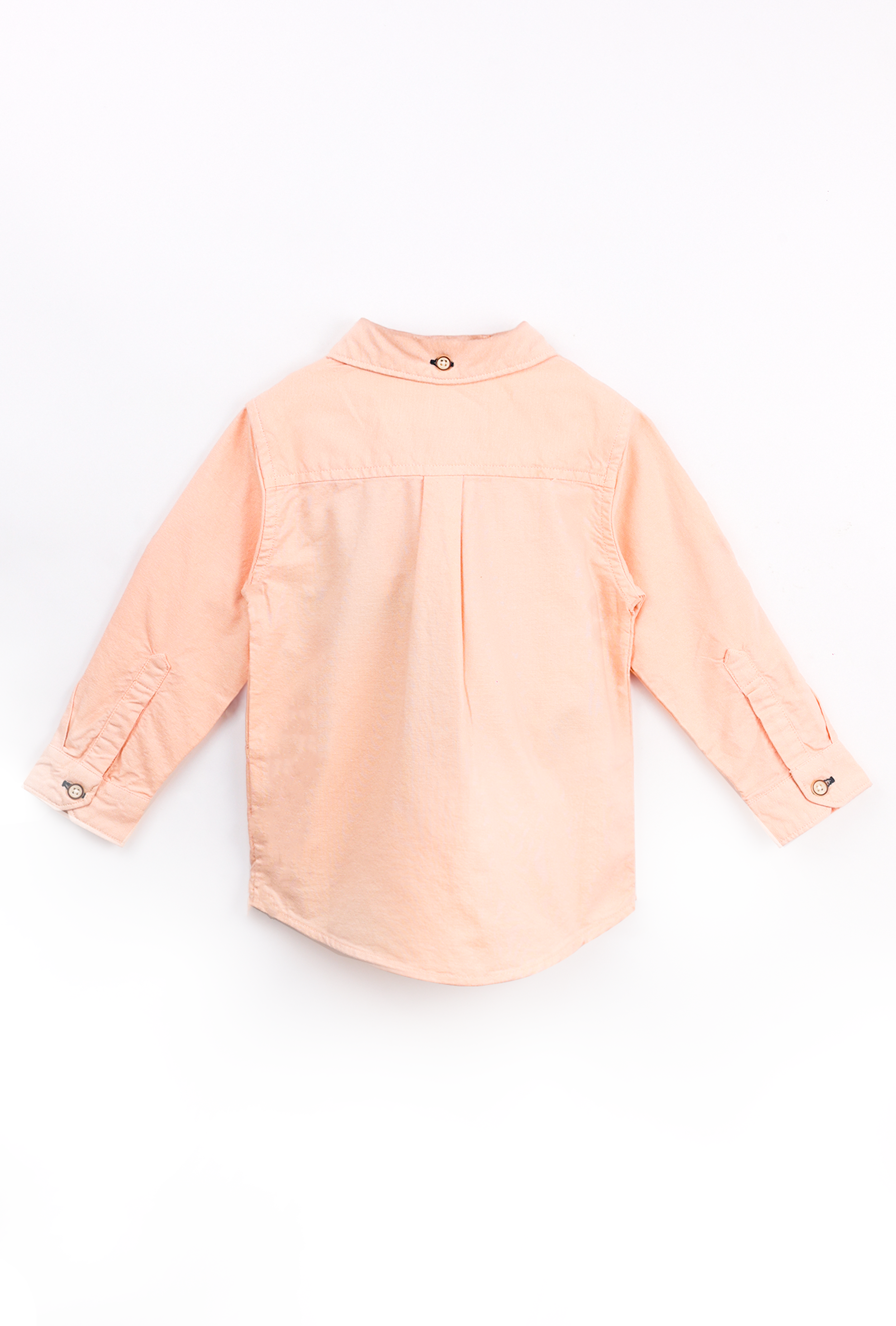 NUBERRY BOY- OXFORD SHIRT-FULL SLEEVE PEACH