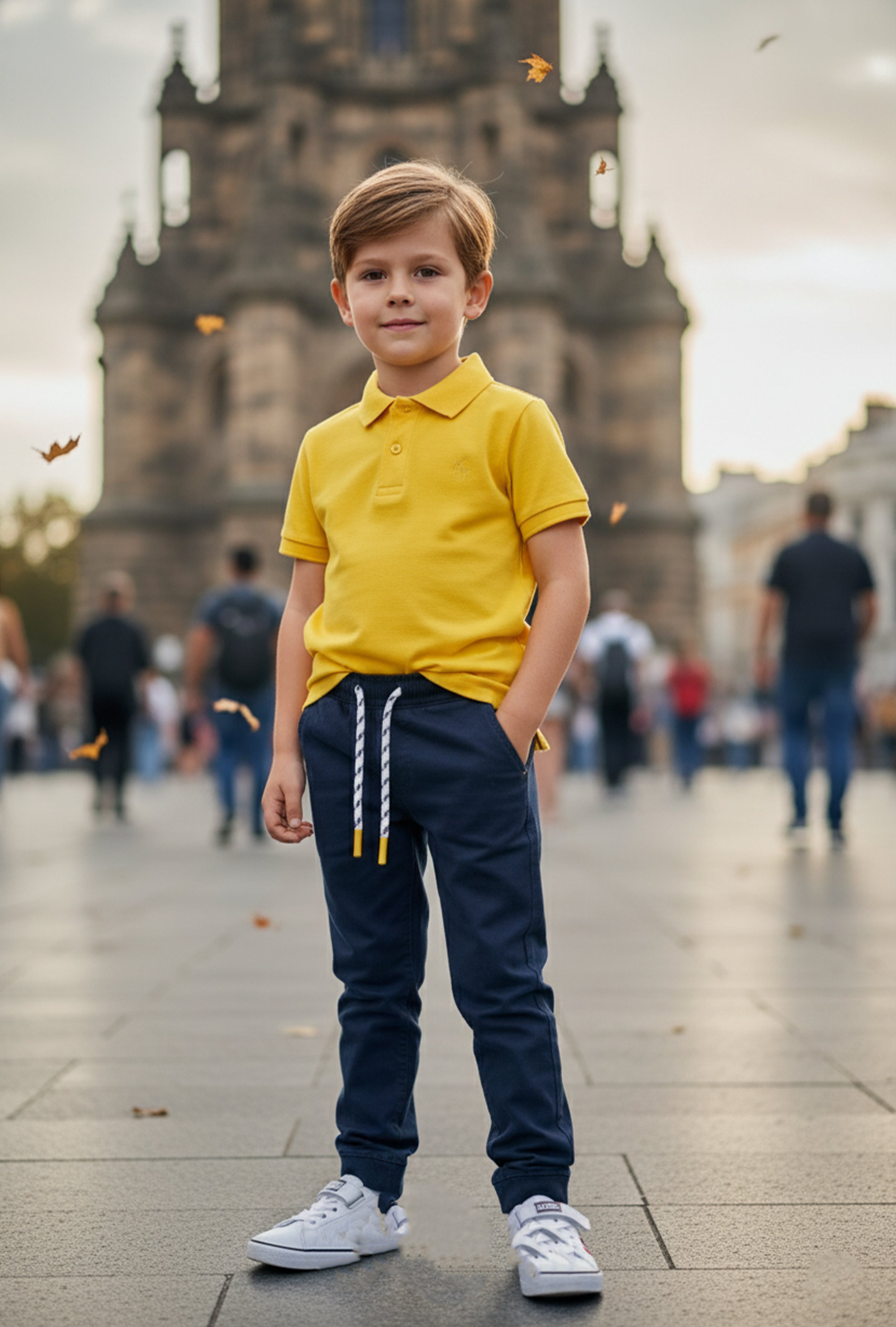 Nuberry Kids Boy Polo T-Shirt – Half Sleeve