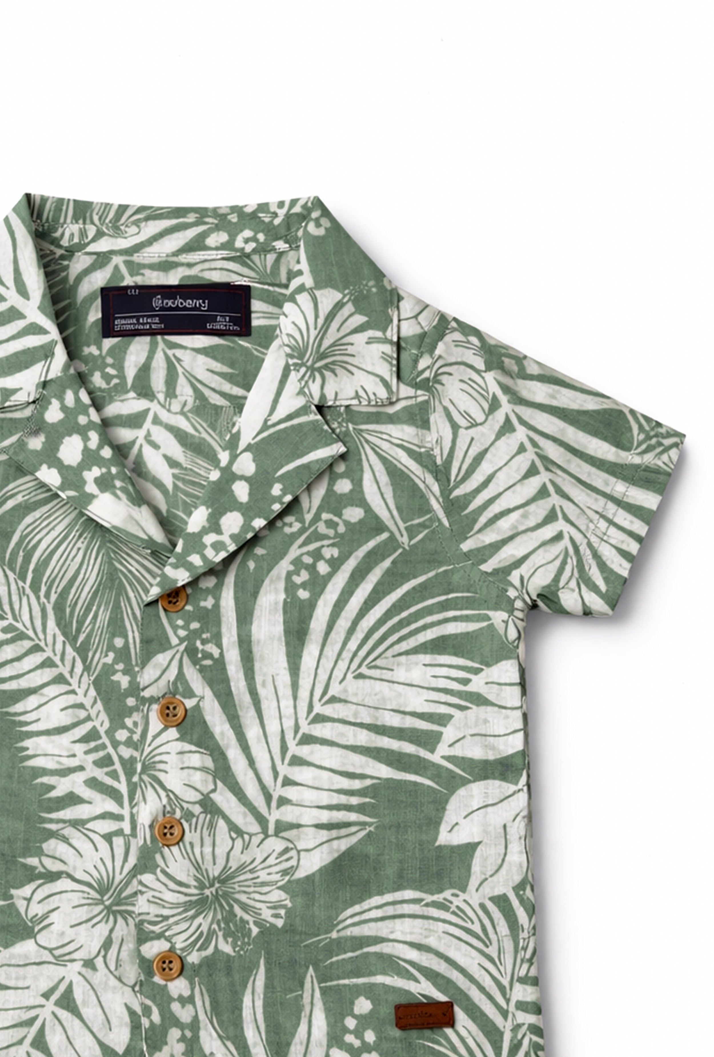 Nuberry boys half-sleeve shirt