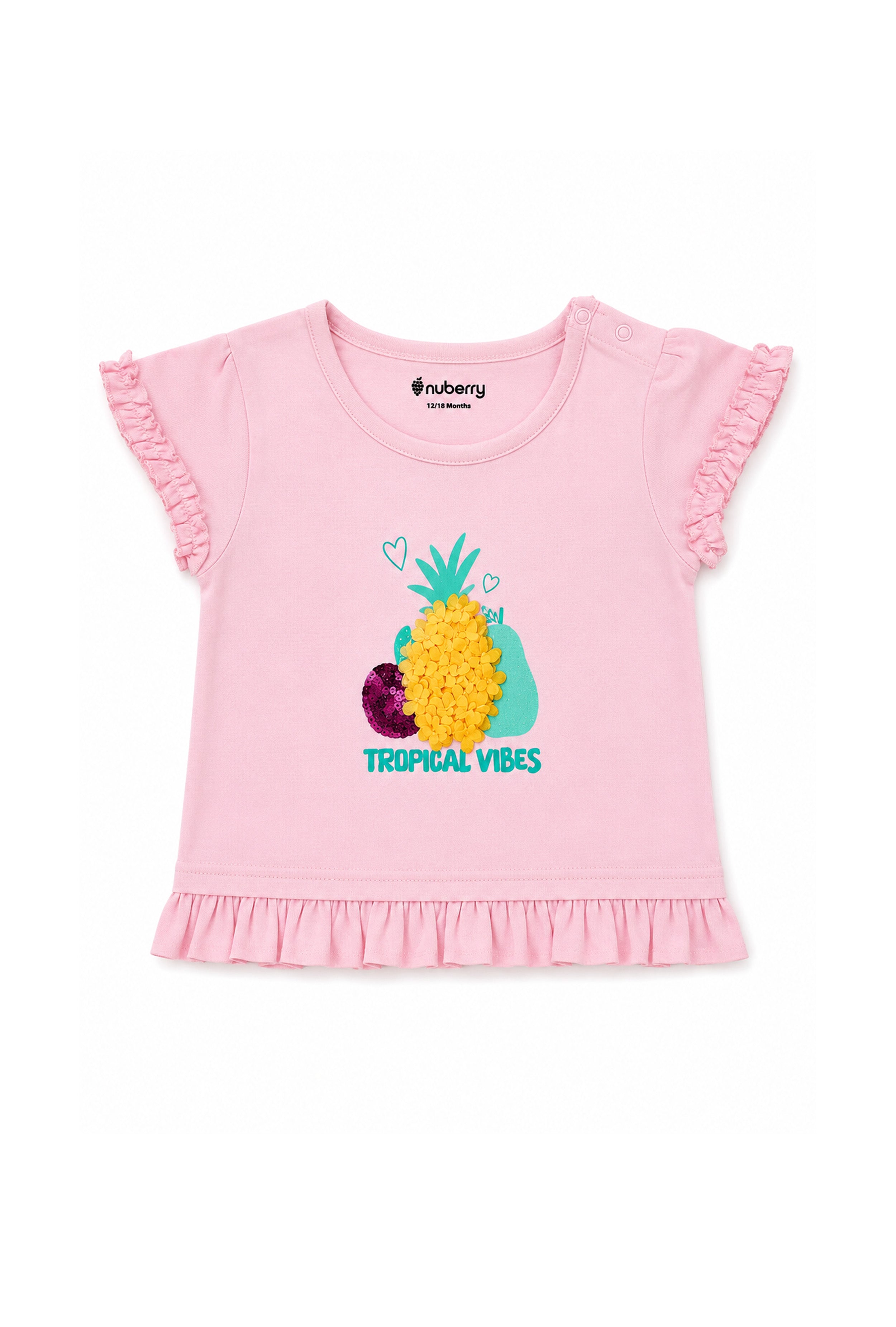 Little Princess, Endless Smiles | Nuberry Girl T-Shirt