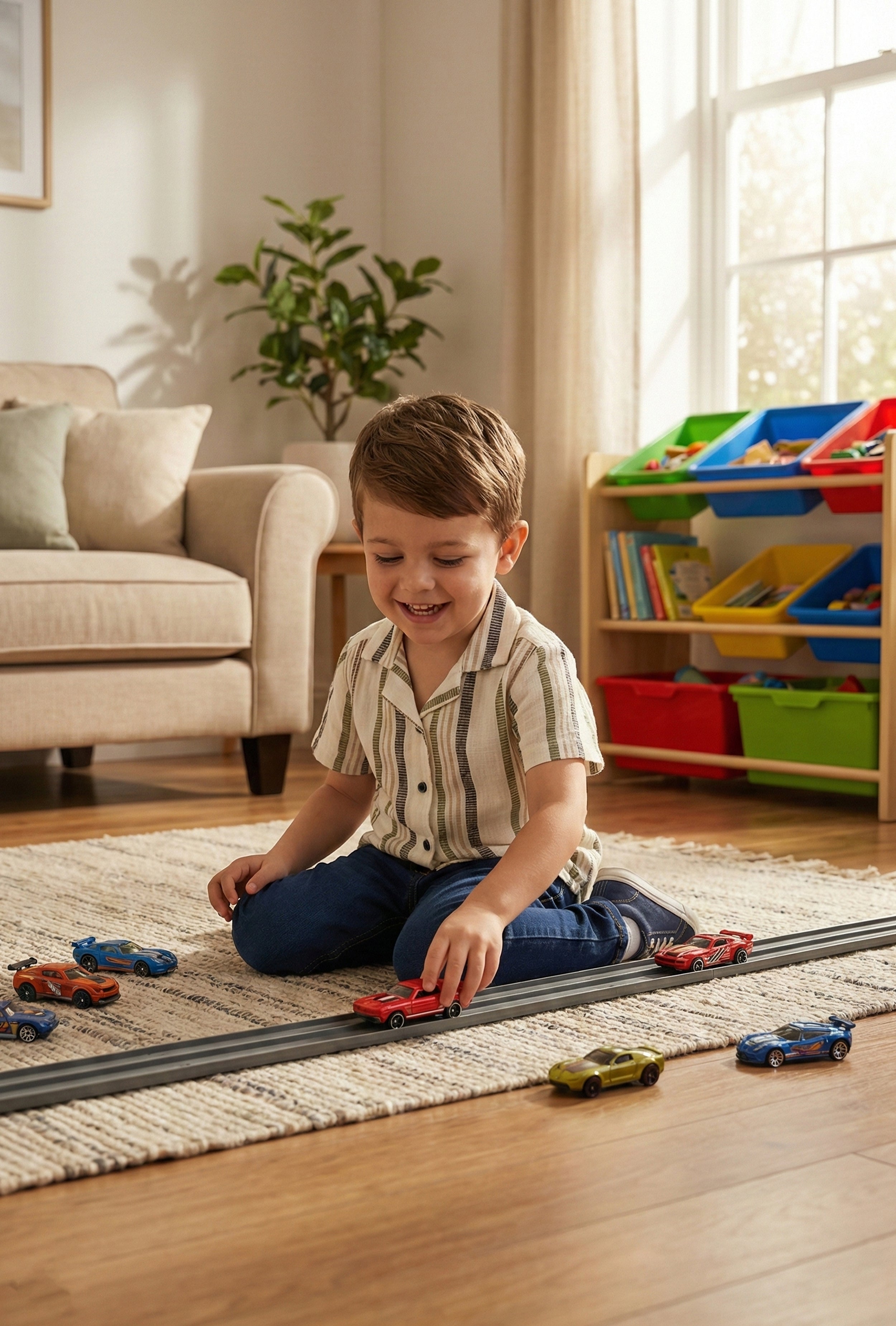 Nuberry Boys Multi-Color Shirt