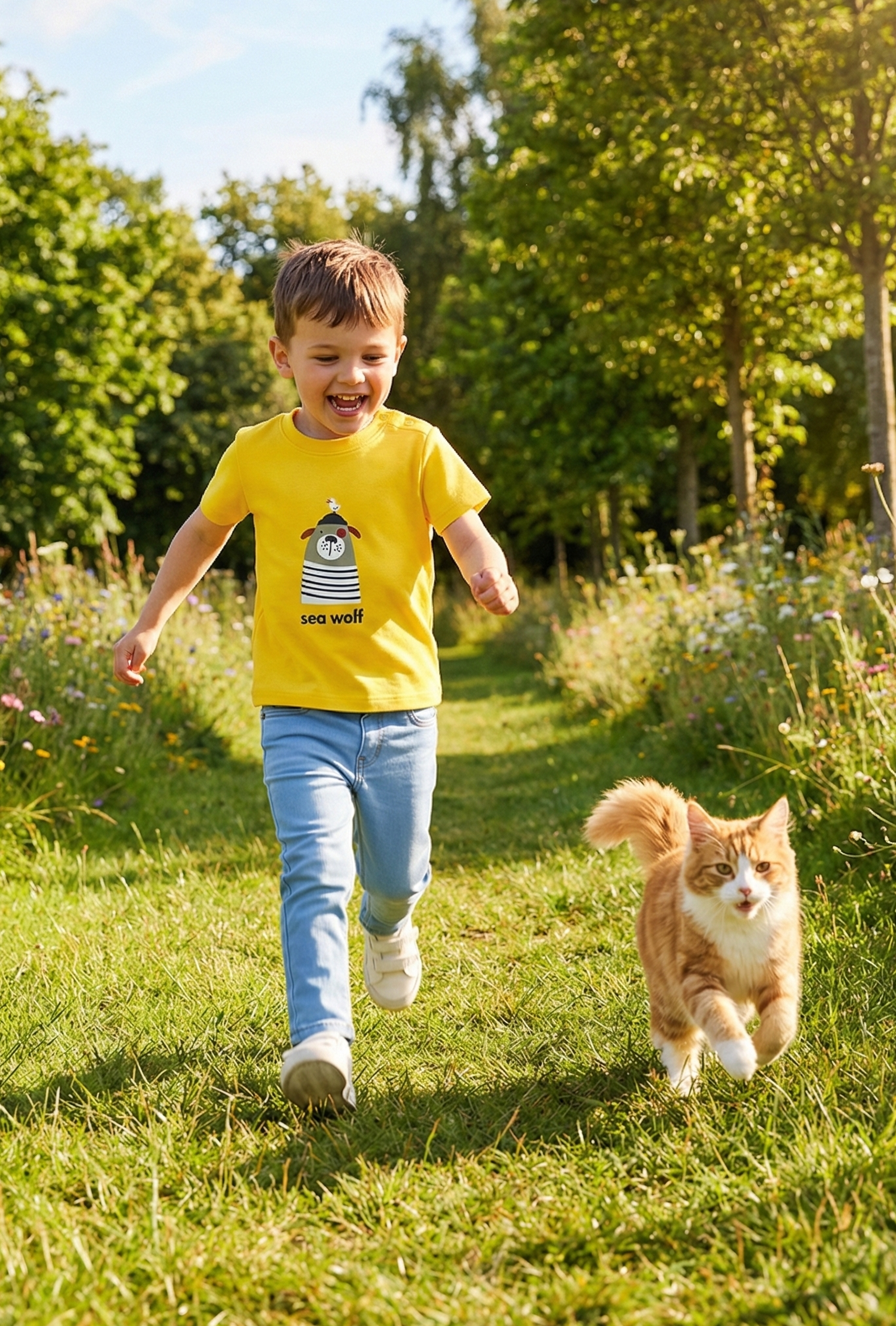 Nuberry Boys Multi-Color T-Shirt