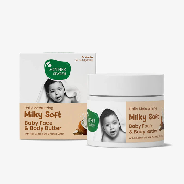 Daily Moisturizing Milky Soft Baby Face & Body Butter