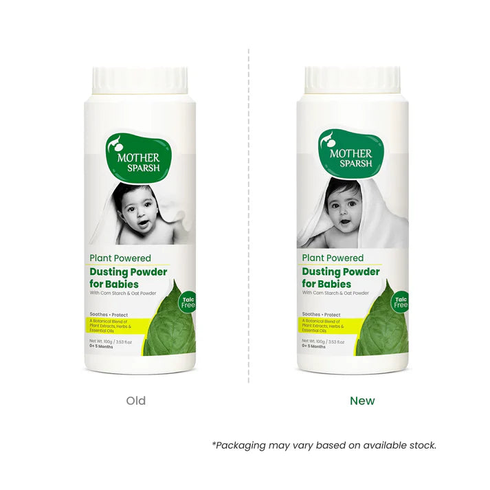 Plant Powered Dusting Powder For Baby