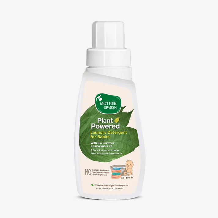 Plant Powered Laundry Detergent for Babies & Adults with Sensitive Skin