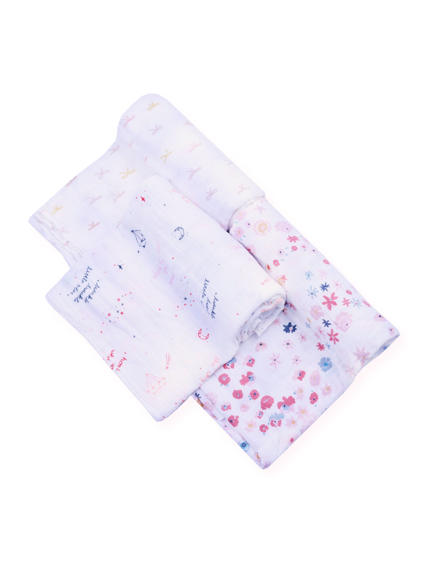 Set of 3 Muslin Swaddle