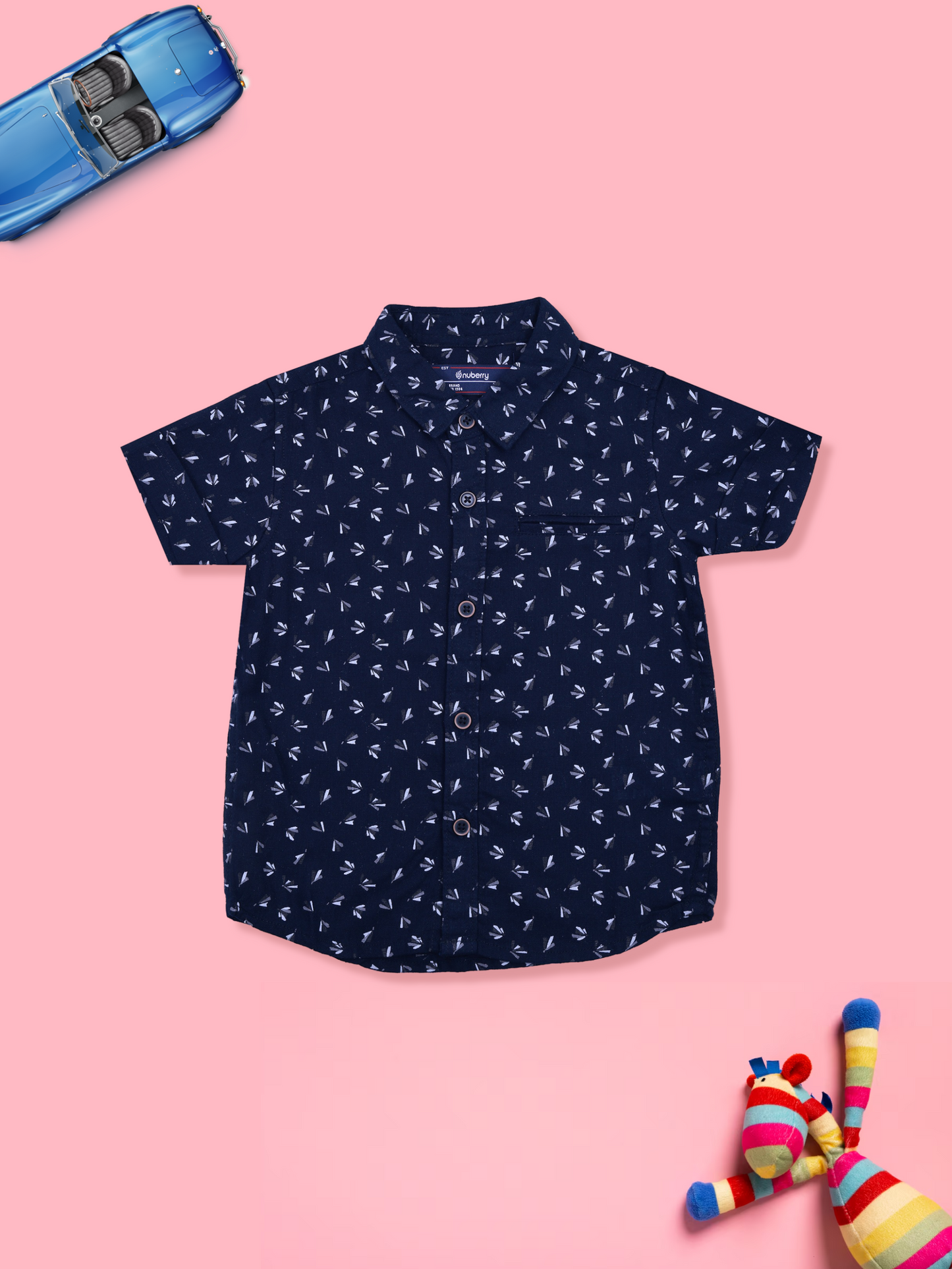 Printed Half Sleeve Shirt for Boys