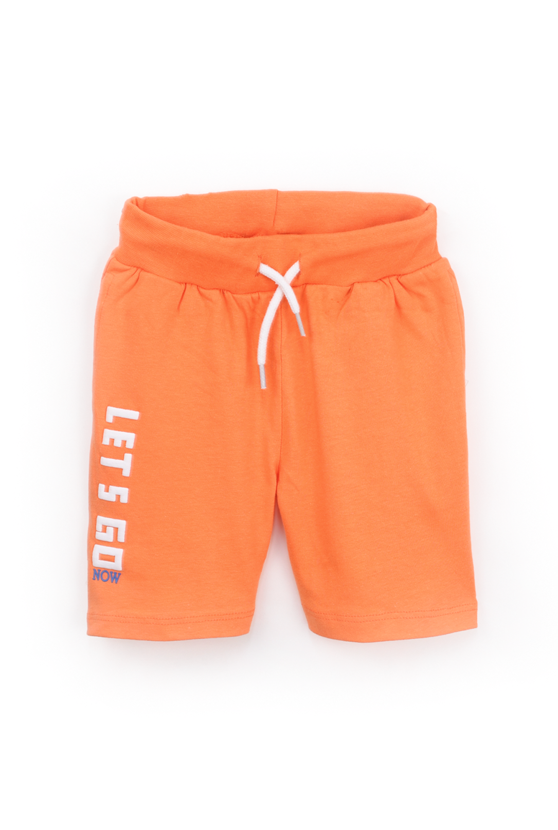 NUBERRY KIDS - BOY T-SHIRTS AND SHORTS ORANGE