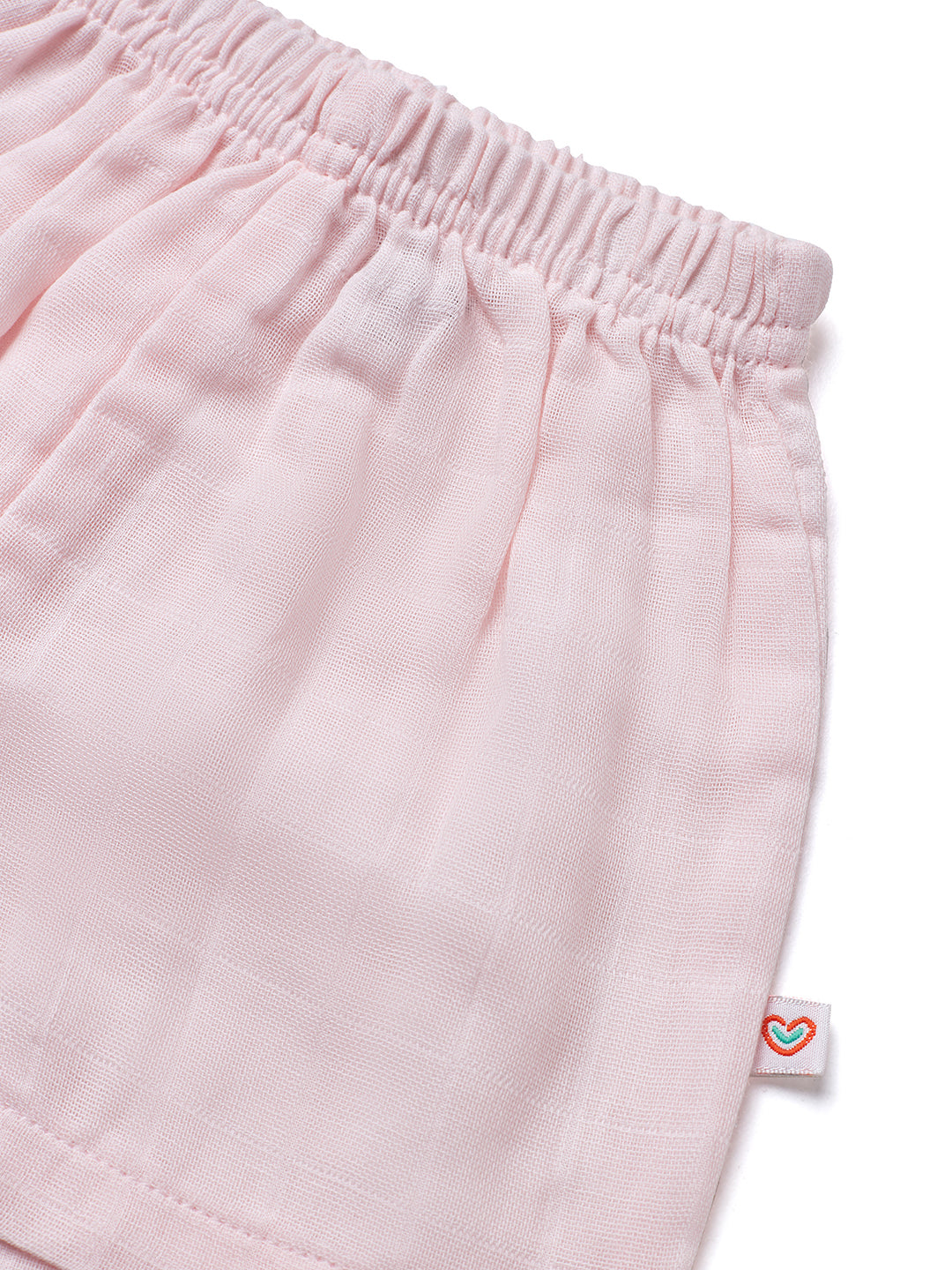 Nuberry New Born Organic Cotton Muslin Shorts Set Pack of 3