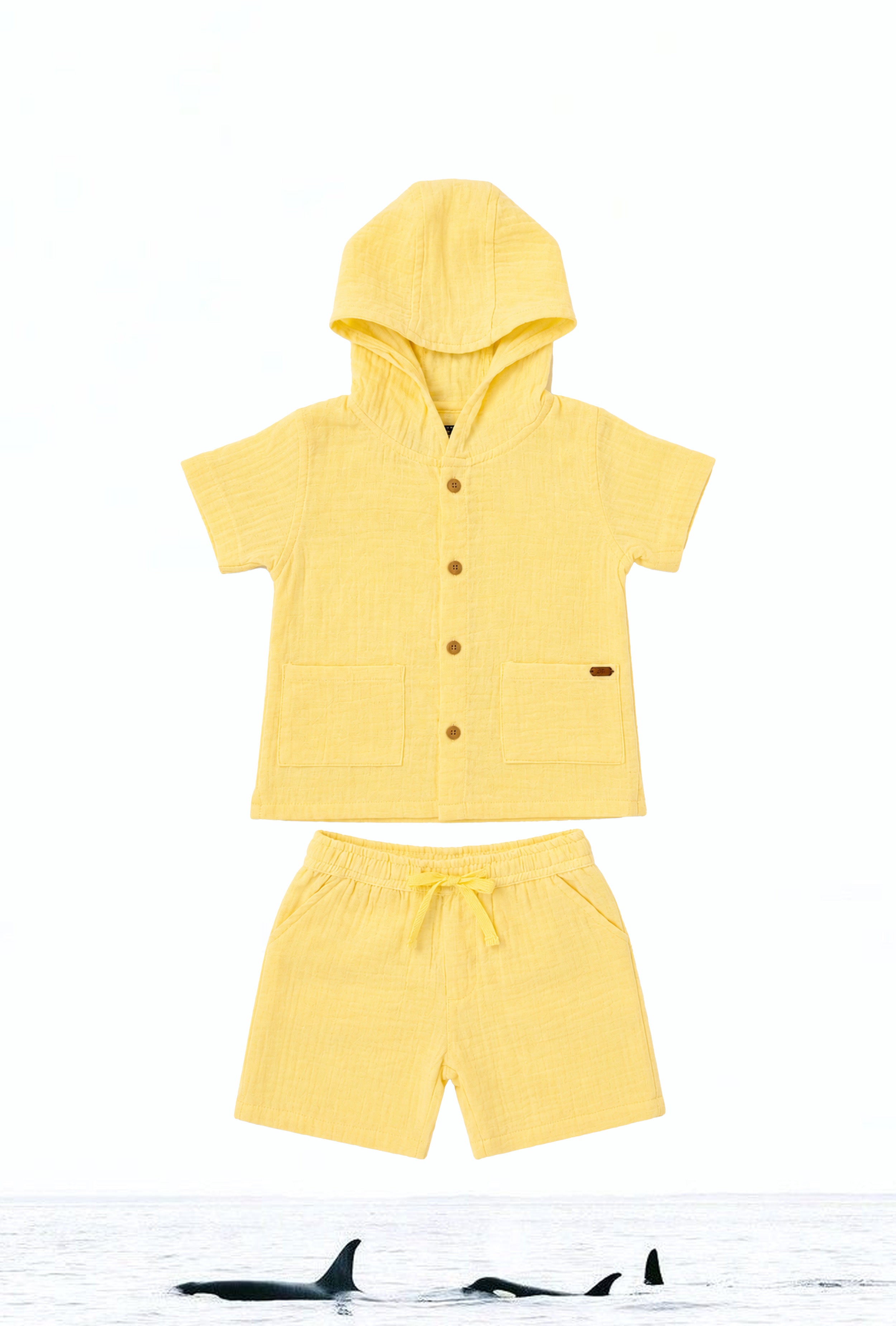 Nuberry Boys Hooded Cords Set | Made for Little Explorers