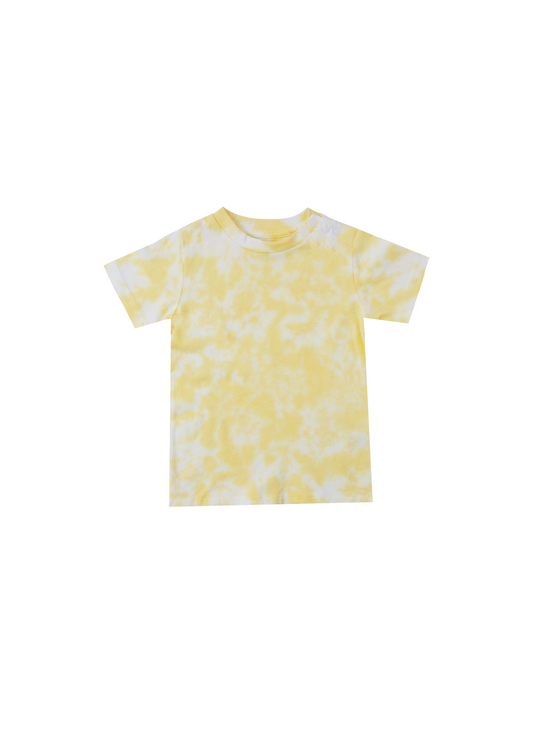 Yellow Tie & Dye Set for Boys