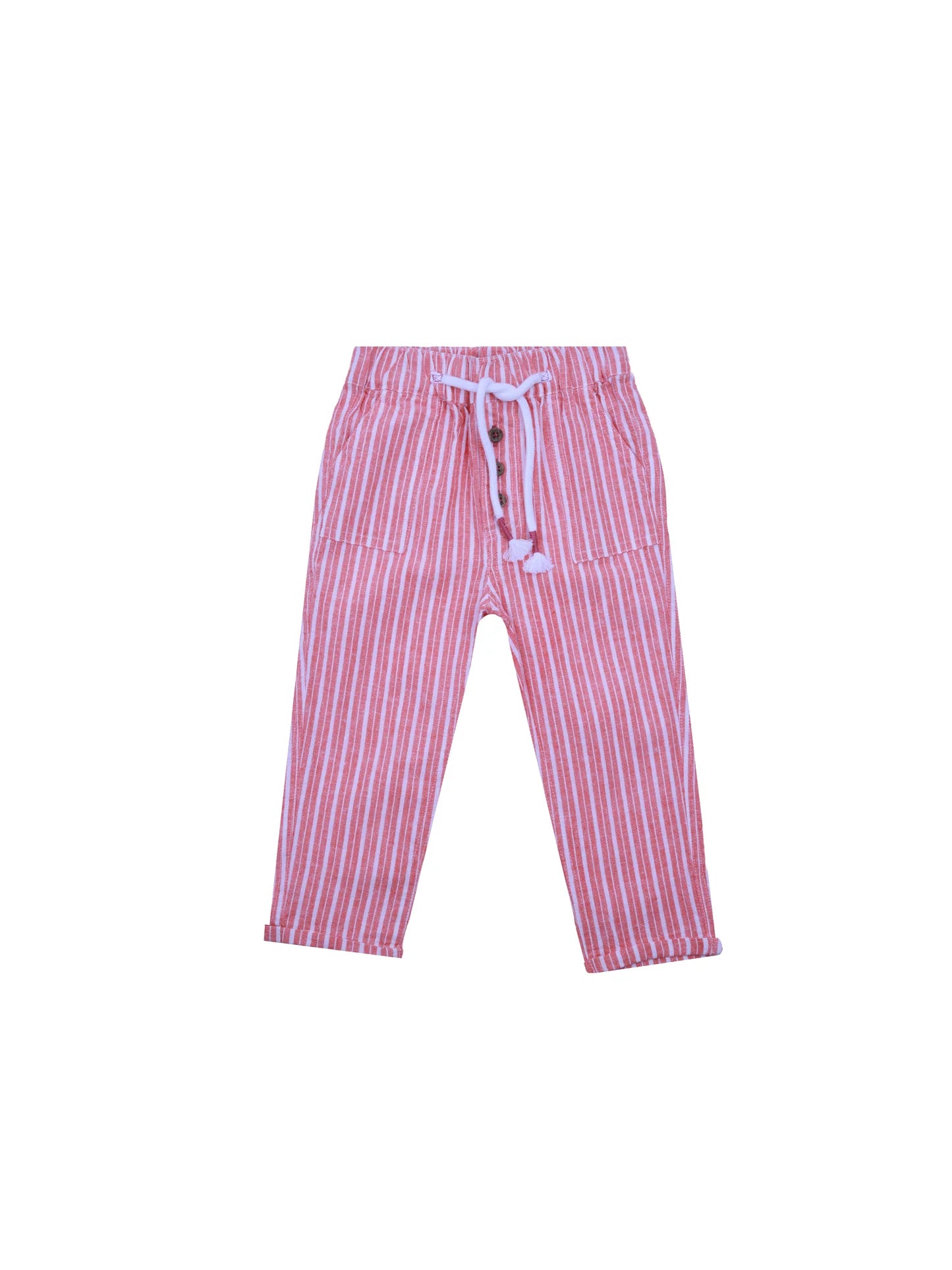 drawstring cotton pants for boys