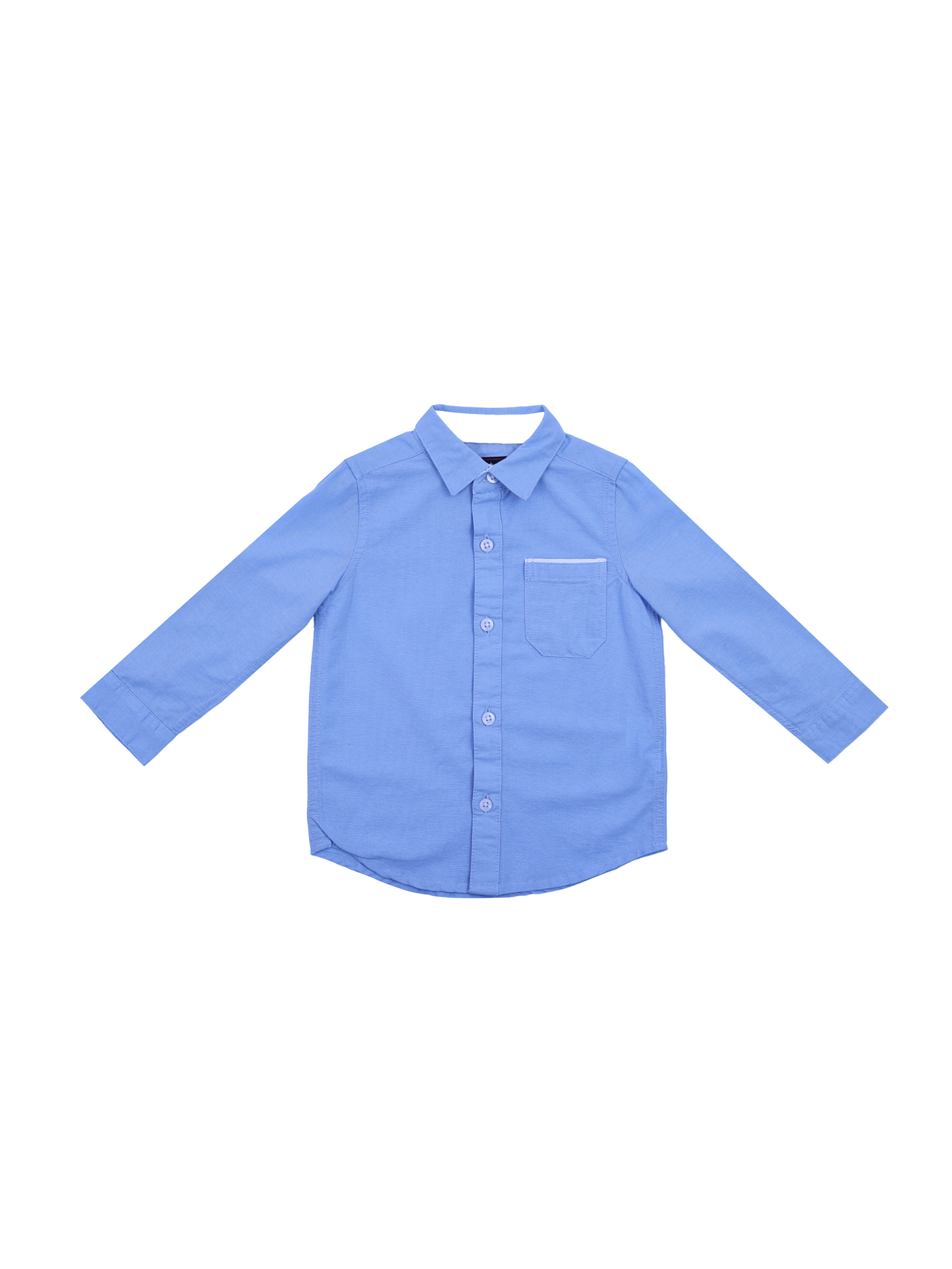 blue collared shirt for boys